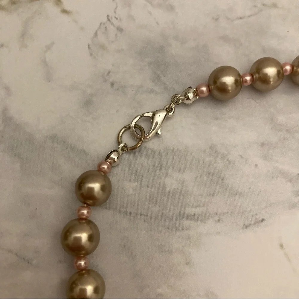 Vintage Pearl Necklace Classic Formal Cocktail Jewelry